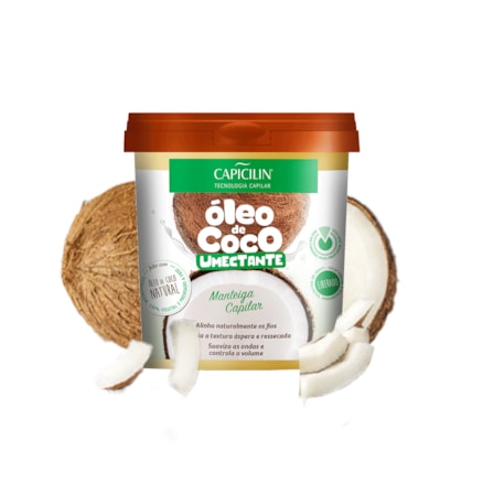 Manteiga Capilar Capicilin Óleo De Coco 500g