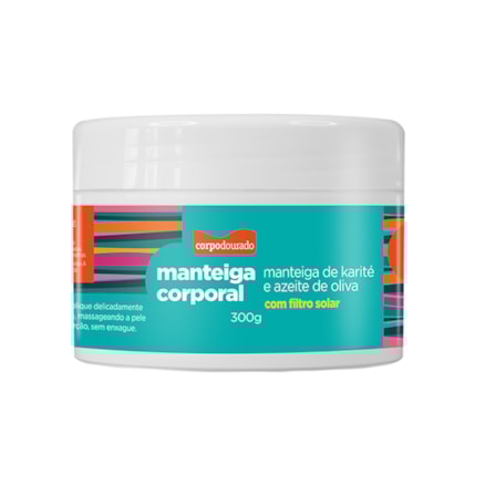 Manteiga Corporal Corpo Dourado 300g