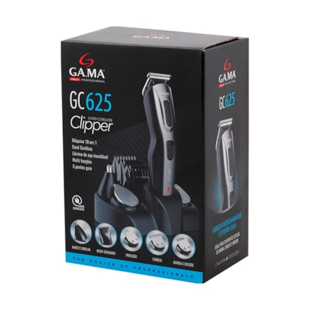 Máquina Corte Acabamento Ga.ma Clipper Multi-styler Gc625