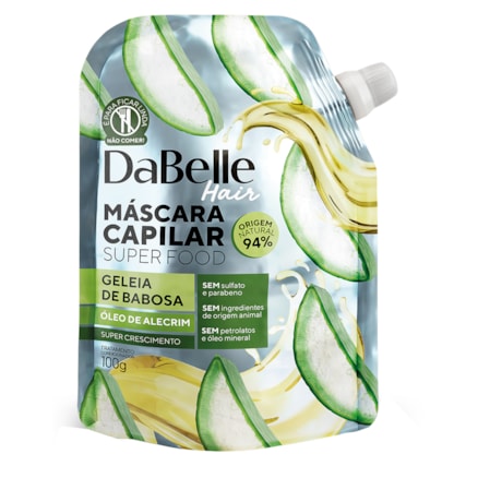 Másacara Capilar Dabelle Hair Superfood Babosa 100g