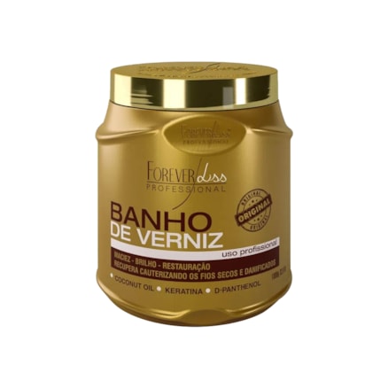 Máscara Banho De Verniz Forever Liss Uso Profissional 1kg