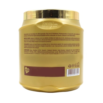 Máscara Banho De Verniz Forever Liss Uso Profissional 1kg