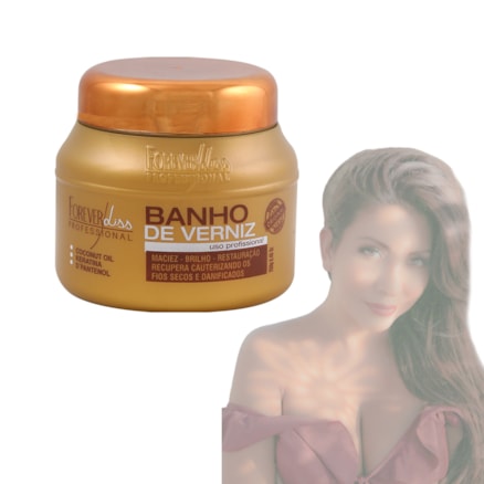 Máscara Banho De Verniz Forever Liss Uso Profissional 250g