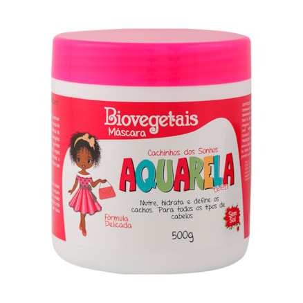 Máscara Biovegetais Cachinhos Dos Sonhos Aquarela Teen 500g