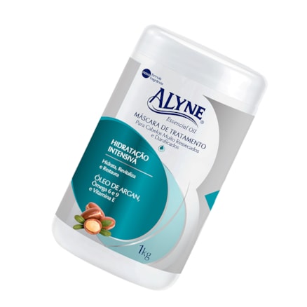 Máscara Capilar Alyne Hidratação Intensiva Óleo De Argan 1kg