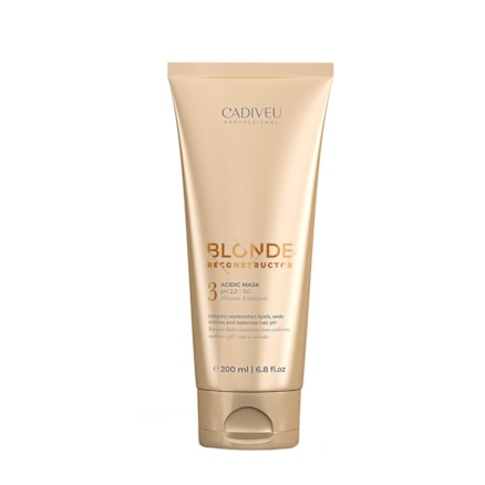 Máscara Capilar Cadiveu Blonde Reconstructor Acidic 200ml