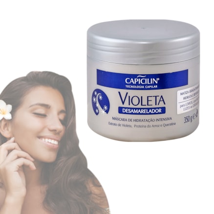 Máscara Capilar Capicilin Violeta 350ml