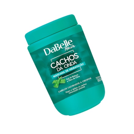 Máscara Capilar Dabelle Hair Cachos Da Onda 800g