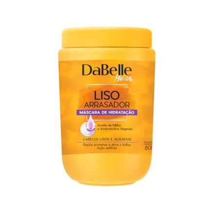 Máscara Capilar Dabelle Hair Liso Arrasador 800g