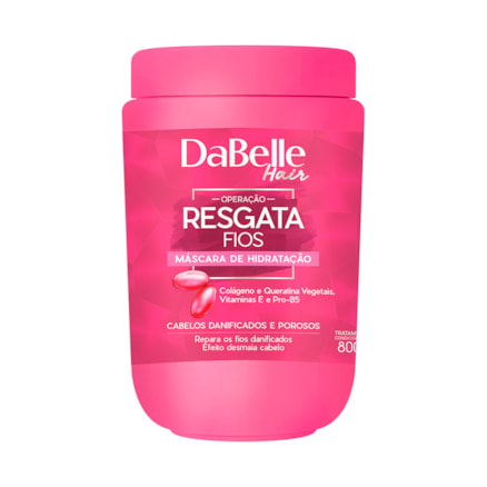 Máscara Capilar Dabelle Hair Resgata Fios 800g