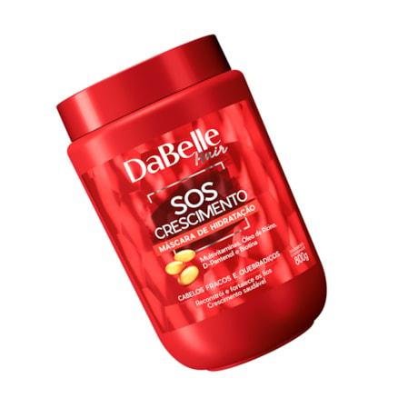 Máscara Capilar Dabelle Hair Sos Crescimento 800g