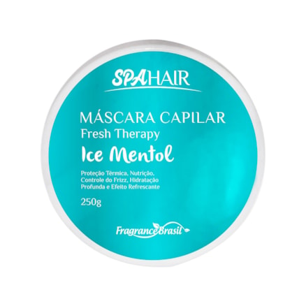 Máscara Capilar Fresh Therapy Ice Mentol Wu 250g