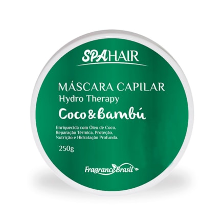 Máscara Capilar Hydro Therapy Coco & Bambú Wu 250g