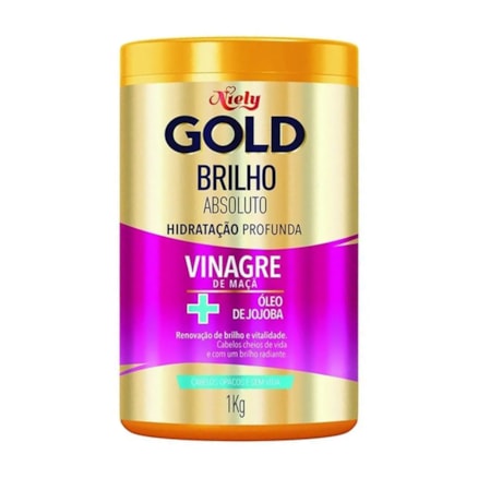 Máscara Capilar Niely Gold Brilho Absoluto  1kg