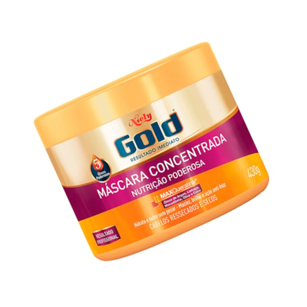 Máscara Capilar Niely Gold Nutrição Poderosa 430g