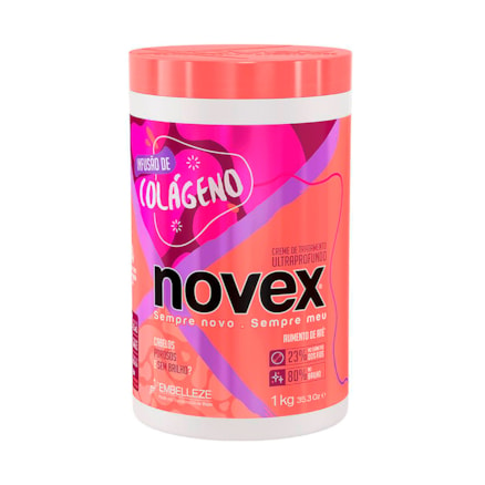 Máscara Capilar Novex Infusão De Colágeno 1kg