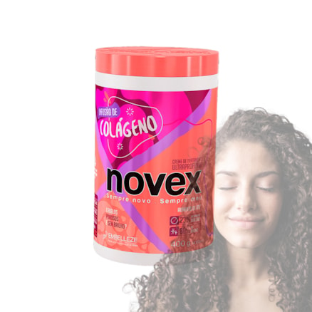 Máscara Capilar Novex Infusão De Colágeno 400g