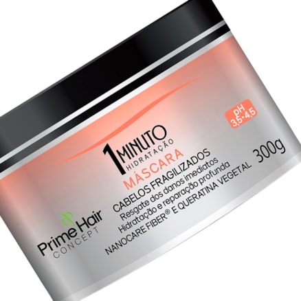Máscara Capilar Prime Hair 1minuto Hidratação 300g