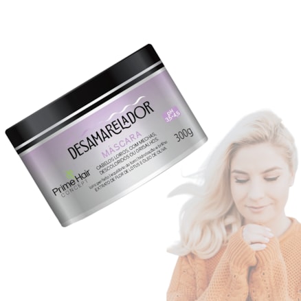 Máscara Capilar Prime Hair Desamarelador 300g