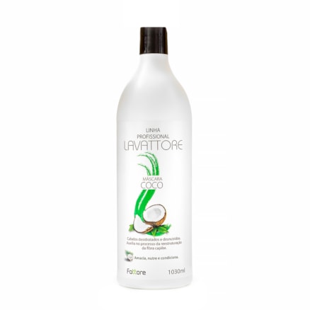 Máscara Capilar Profissional Lavattore Coco 1030ml