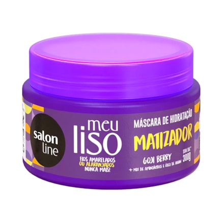 Máscara Capilar Salon Line Matizador Meu Liso 300ml