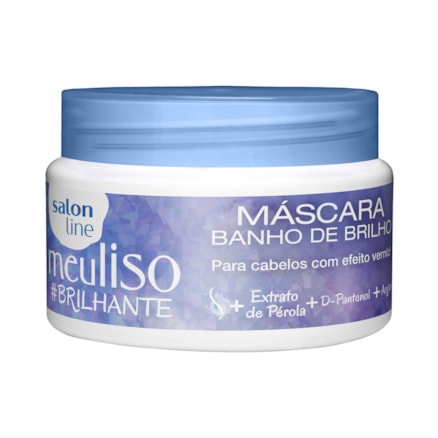 Máscara Capilar Salon Line Meu Liso Brilhante 300g