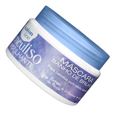 Máscara Capilar Salon Line Meu Liso Brilhante 300g