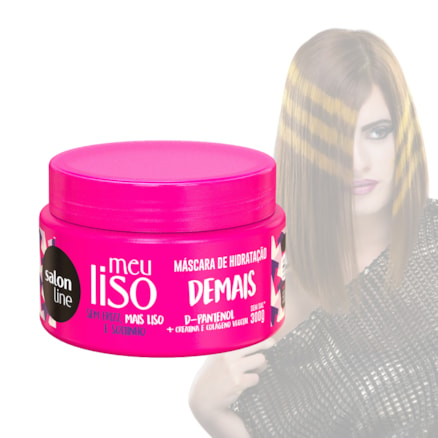 Máscara Capilar Salon Line Meu Liso Desmaiado 300g