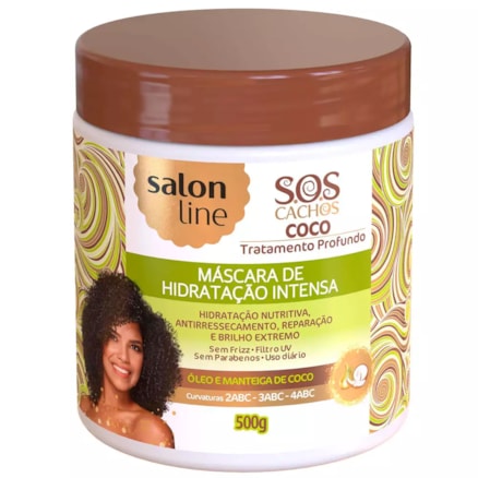 Máscara Capilar Salon Line Sos Coco 500g