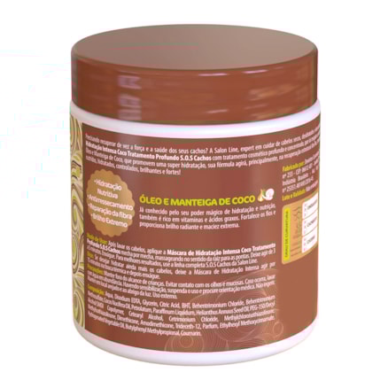 Máscara Capilar Salon Line Sos Coco 500g