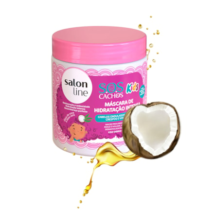 Máscara Capilar Salon Line Sos Kids 500g