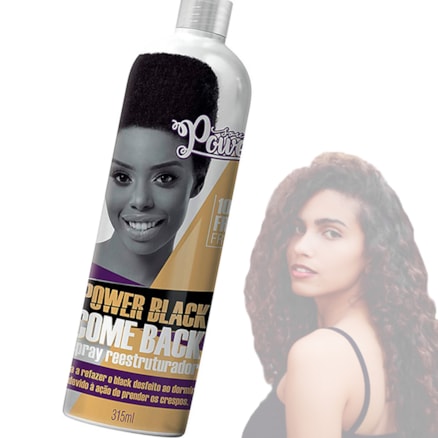 Máscara Capilar Soul Power Black Spray 315ml