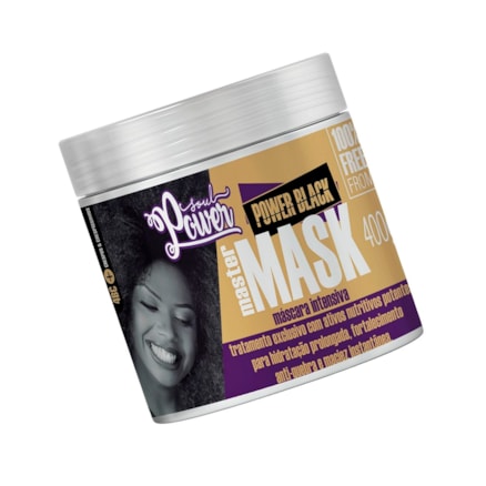 Máscara Capilar Soul Power Power Black Mc 400g