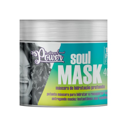 Máscara De Hidratação Profunda Soul Power Ondulados 400g