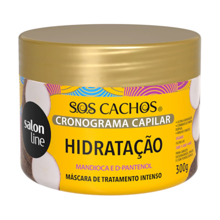 Máscara De Tratamento Salon Line Sos Cacho Hidratação 300g