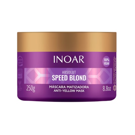 Máscara Desamareladora Inoar Absolut Speed Blond 250g