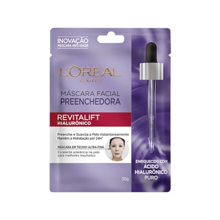 Máscara Facial Preenchedora L'oréal Revitalift 30g