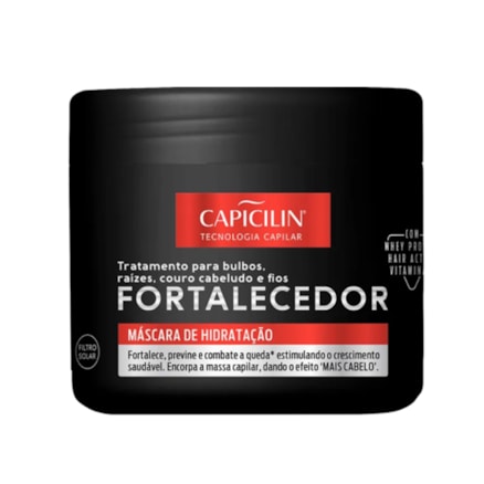 Máscara Hidratação Capicilin Fortalecedor Previne Queda 350g