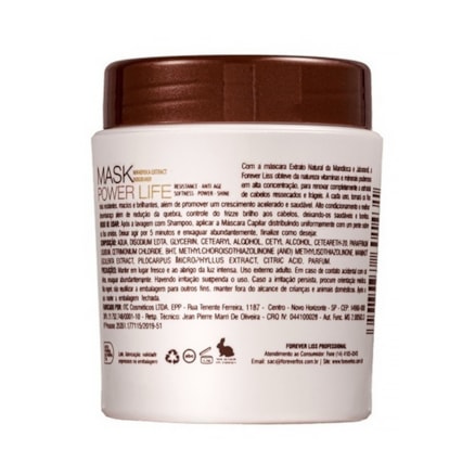 Máscara Hidratação Forever Liss Power Life Mandioca 250g