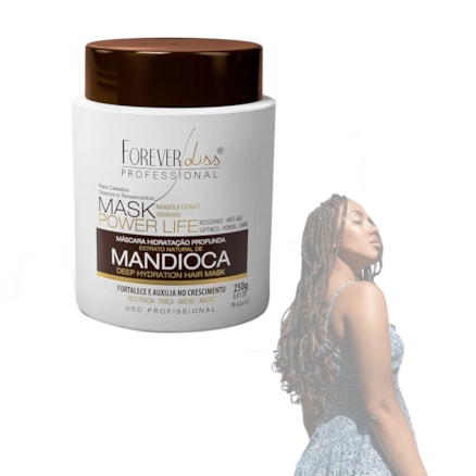 Máscara Hidratação Forever Liss Power Life Mandioca 250g