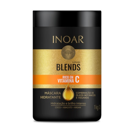 Máscara Hidratação Inoar Blends Collection Vitamina C 1kg