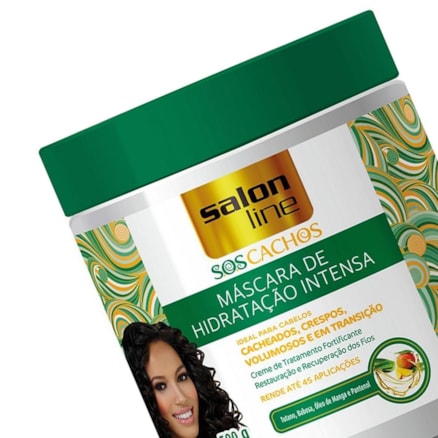 Máscara Hidratação Intensa Salon Line S.o.s Cachos 500g