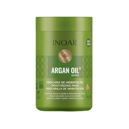 Máscara Hidratação Óleo Argan Inoar Argan Oil System 1kg