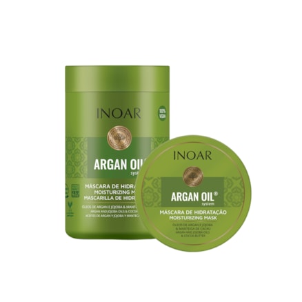 Máscara Hidratação Óleo Argan Inoar Argan Oil System 1kg