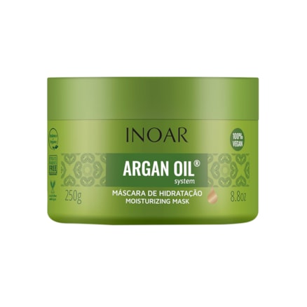 Máscara Hidratação Óleo Argan Inoar Argan Oil System 250g