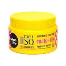 Máscara Hidratação Salon Line Meu Liso Amido Milho 300g