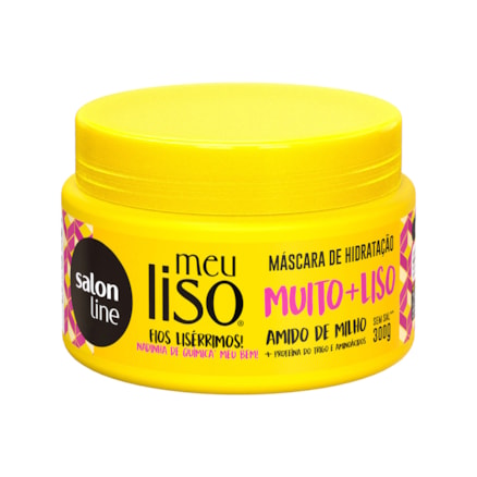 Máscara Hidratação Salon Line Meu Liso Amido Milho 300g