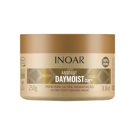 Máscara Hidratante Inoar Absolut Daymost Clr 250g