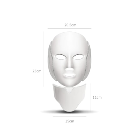 Máscara Led 7 Color 60hz/50hz 20w Rosto/pescoço