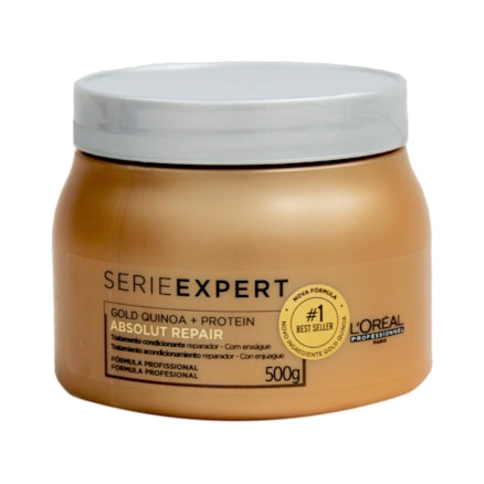 Máscara L'oréal Série Expert Gold Quinoa + Protein 500g